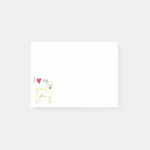 I Love my Samoyed Post_it Notes