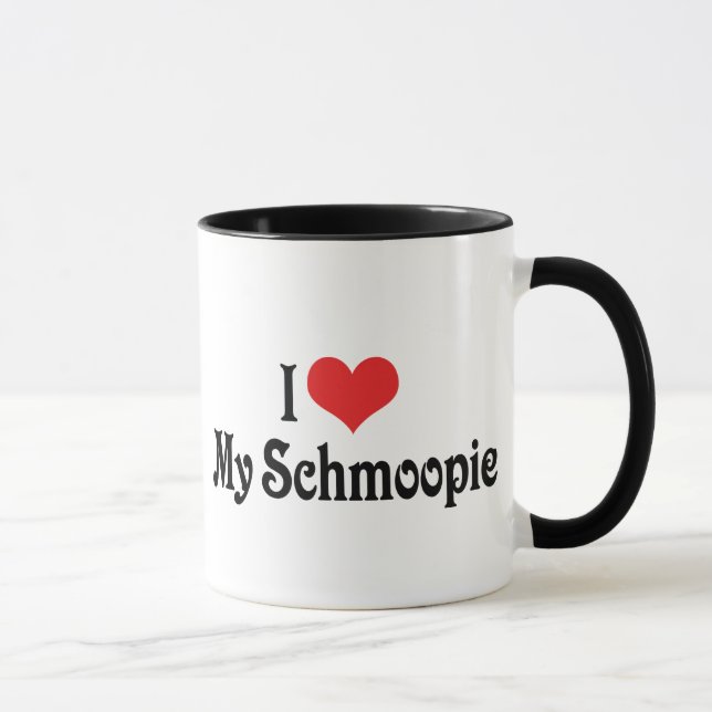 I Love My Schmoopie Mug (Right)