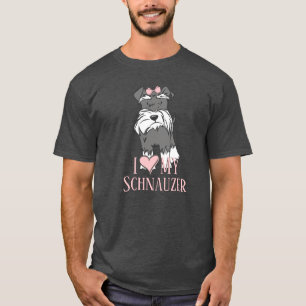 I Love My Schnauzer T-Shirt
