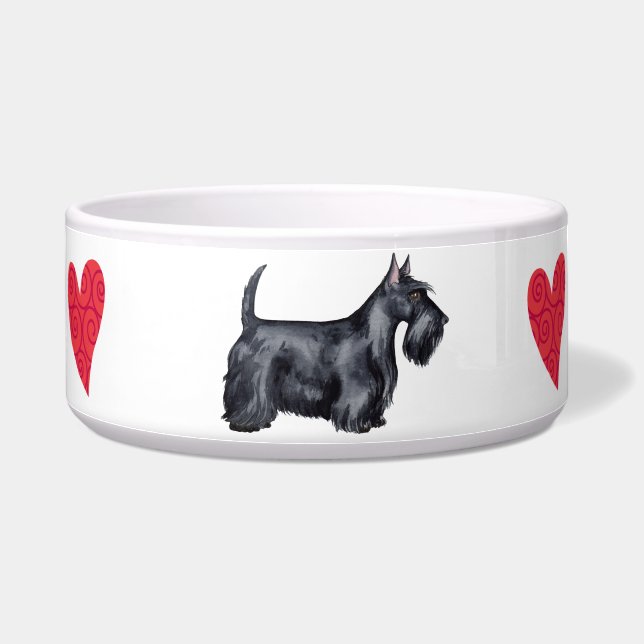I Love my Scottie Bowl (Right)