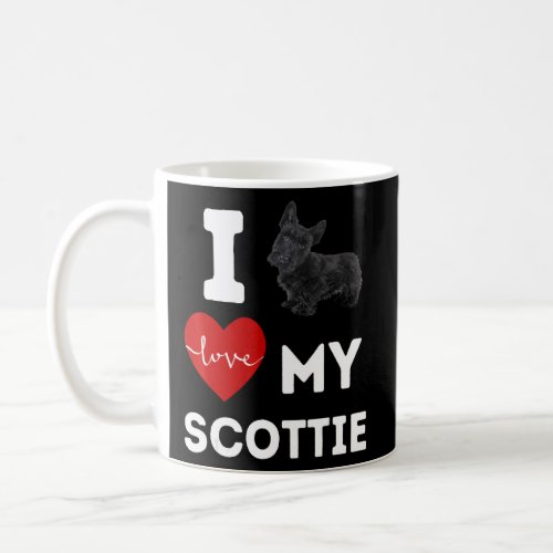 I Love My Scottie Dog Scottish Terrier Animal Pet  Coffee Mug