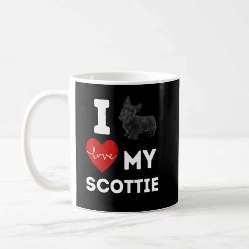 I Love My Scottie Dog Scottish Terrier Animal Pet  Coffee Mug