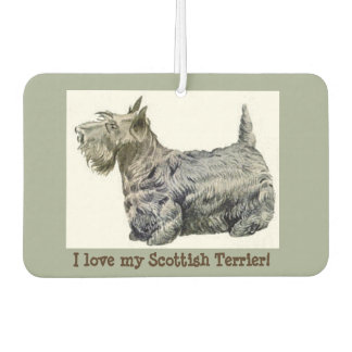 I love my Scottish Terrier! Car Air Freshener