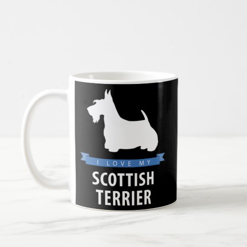 I Love My Scottish Terrier Coffee Mug