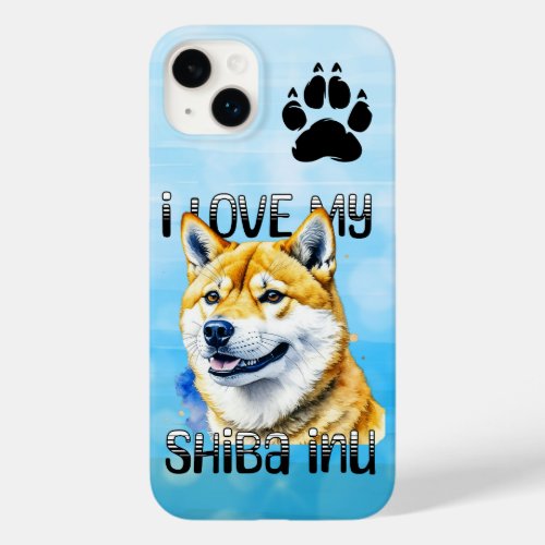 I Love My Shiba Inu  Dog Owner  Case_Mate iPhone 14 Plus Case