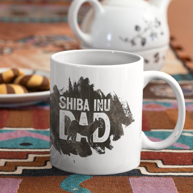 I Love My Shiba Inu Dog Pet Glowing Heart Coffee Coffee Mug (Creator Uploaded)