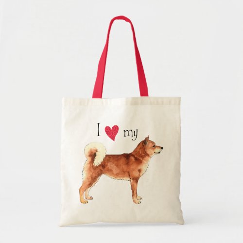 I Love my Shiba Inu Tote Bag