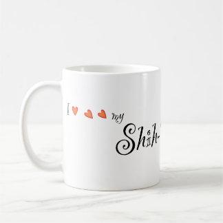 I Love My Shih-Tzu Coffee Mug