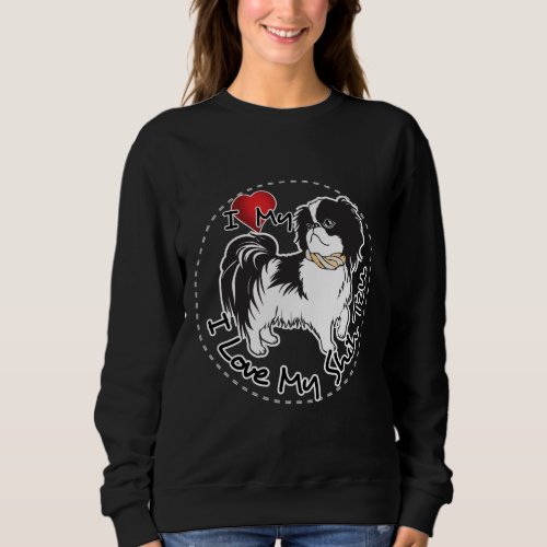 I Love My Shih Tzu Dog Sweatshirt