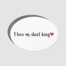I love my short king
