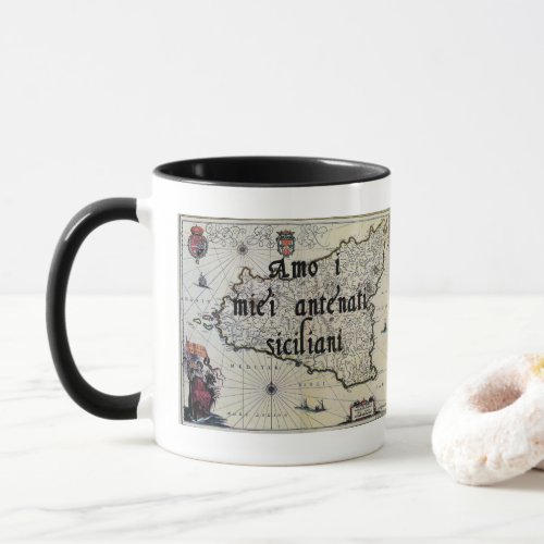 I Love My Sicilian Ancestors  Custom Mug