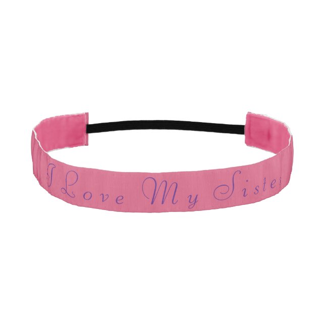 "I Love My Sister" Headband (Front)