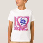 I Love My Sister pink/purple - photo T-Shirt<br><div class="desc">I Love My Sister pink/purple - photo Add your favorite photo to this t-shirt design!</div>