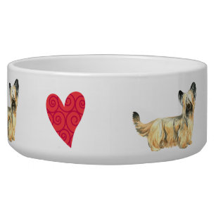 I Love my Skye Terrier Bowl