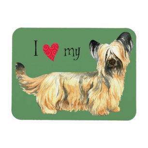I Love my Skye Terrier Magnet