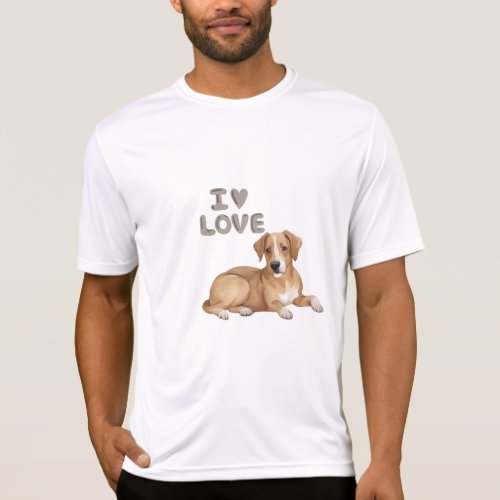 I love my smart Dog T_Shirt
