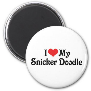 I Love My Snicker Doodle Magnet