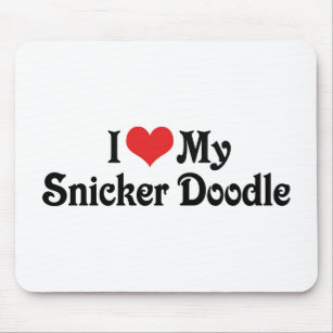 I Love My Snicker Doodle Mouse Pad