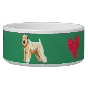 I Love my Soft Coated Wheaten Terrier Bowl
