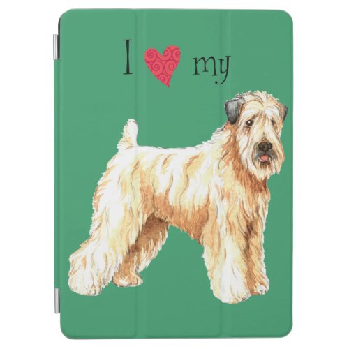 I Love my Soft Coated Wheaten Terrier iPad Air Cover