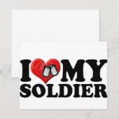 I Love My Soldier (Front/Back)