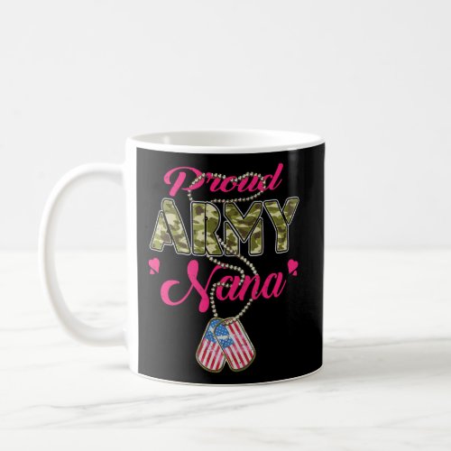 I Love My Soldier Proud Army Nana Military Camo Do Coffee Mug