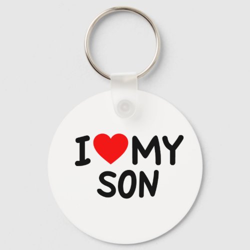 I love my Son Keychain