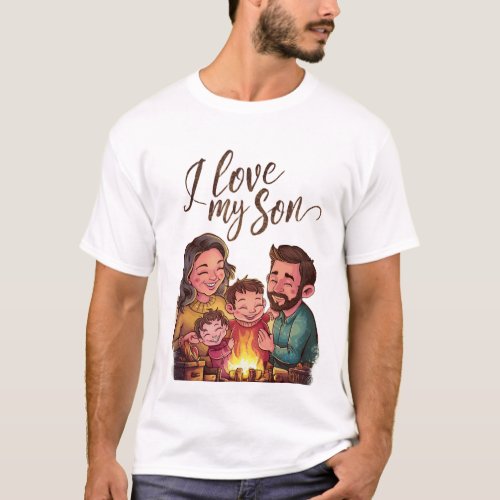 I Love My Son T_Shirt