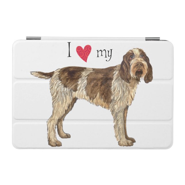 I Love my Spinone Italiano iPad Mini Cover (Horizontal)