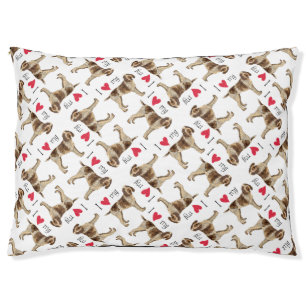 I Love my Spinone Italiano Pet Bed
