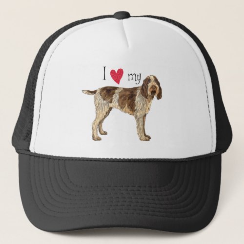 I Love my Spinone Italiano Trucker Hat