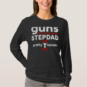 I Love My Stepkids Stepdad For Men Father Day T-Shirt