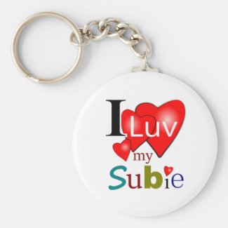 I love my Subie Keychain