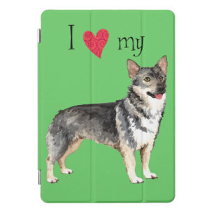 I Love my Swedish Vallhund iPad Pro Cover