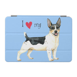 I Love my Teddy Roosevelt Terrier iPad Mini Cover