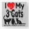 I Love My Three Cats