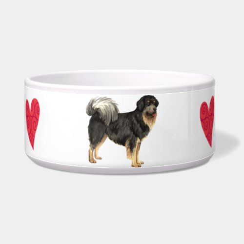 I Love my Tibetan Mastiff Bowl