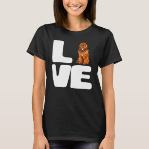 I Love My Tibetan Mastiff T-Shirt