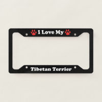 I Love My Tibetan Terrier Dog