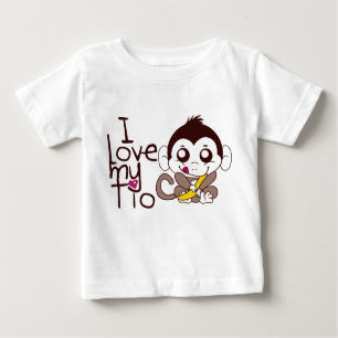 I love My Tio Baby T-Shirt