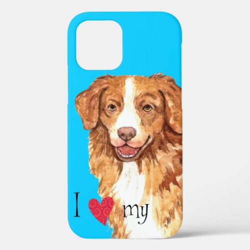 I Love my Toller iPhone 12 Case