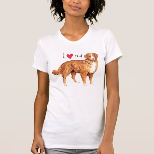 I Love my Toller T_Shirt