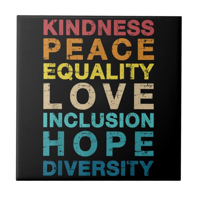 I Love My Transgender Son Gay Pride LGBT Flag T sh Ceramic Tile (Front)