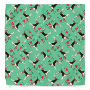 I Love my Treeing Walker Coonhound Bandana