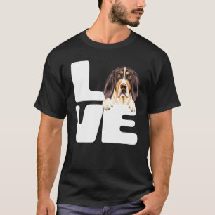I Love My Treeing Walker Coonhound Dog T-Shirt