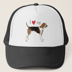 I Love my Treeing Walker Trucker Hat