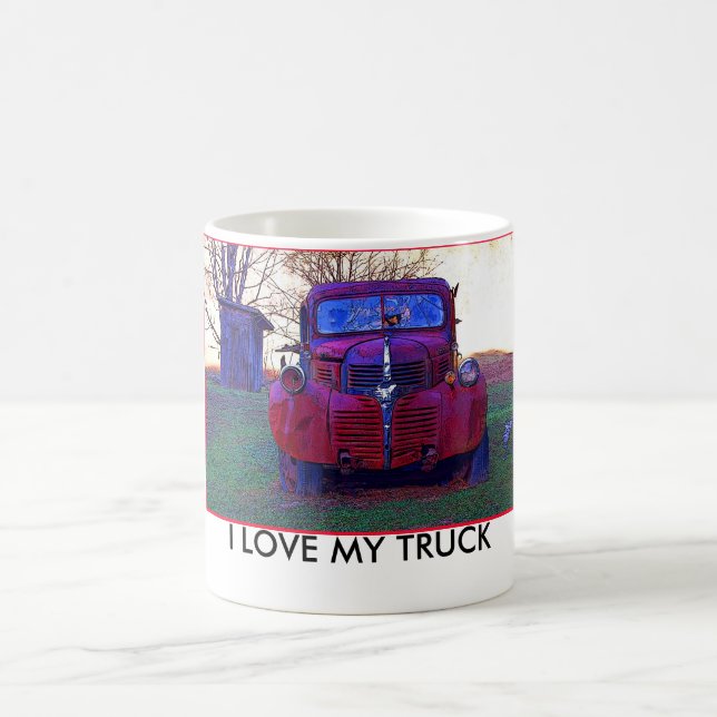 I Love My Truck Mug (Center)