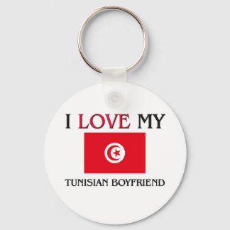 I Love My Tunisian Boyfriend Keychain