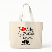 I Love My Two Australian Terrier Dogs