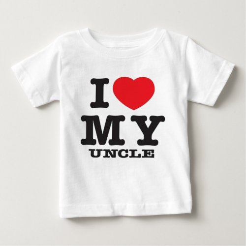 I Love My Uncle Lurch  Dom Live Broadcast Baby T_Shirt